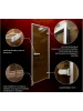 Дверь для турецкой парной Хамам Лайт 700мм х 1900мм, без порога, стекло бронза